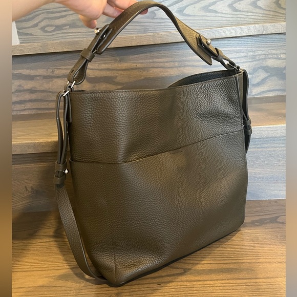 All Saints Mast Tote Shoulder Bag in Musk Brown - Picture 1 of 16